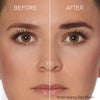 Image of model before and after using Hi-Def Brow Gel